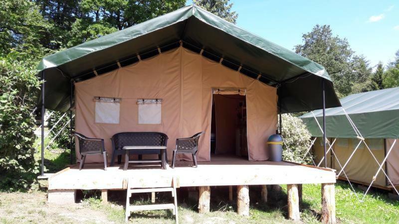 מלון רושפורט Safari Tent At Camping Le Roptai מראה חיצוני תמונה